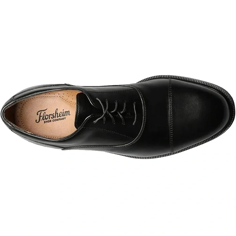 Nwt Florsheim DAILEY Cap Toe Oxford Shoe 7.5 Wide 7.5EEE